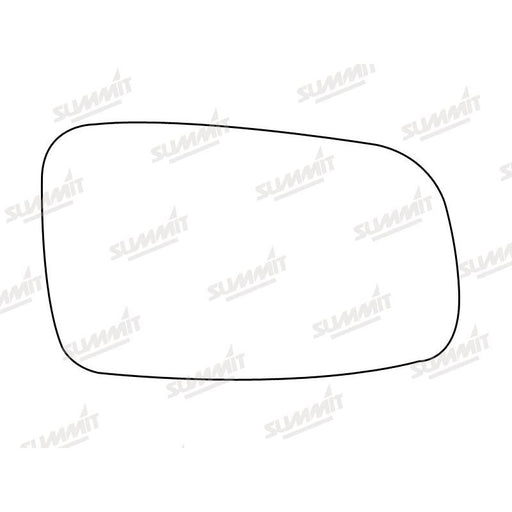 Summit Stick-On Standard Mirror Glass fits Citroen ZX RHS - Summit Shop