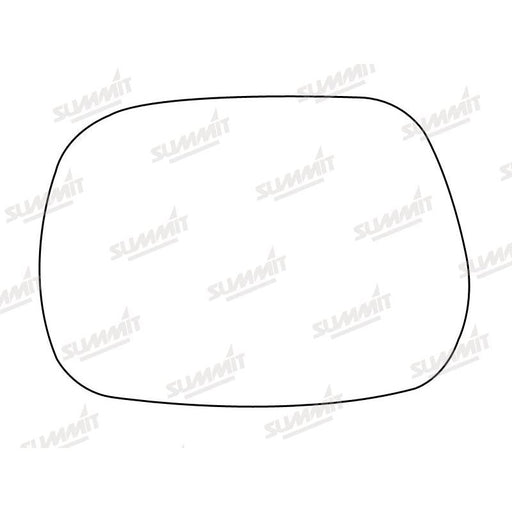 Summit Stick-On Standard Mirror Glass fits Toyota Rav 4 00 to 06 LHS - Summit Shop