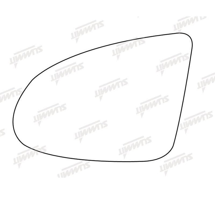 Summit Heated Base Plate With Standard Mirror Glass fits Audi A2 00 to 05 - Summit Shop