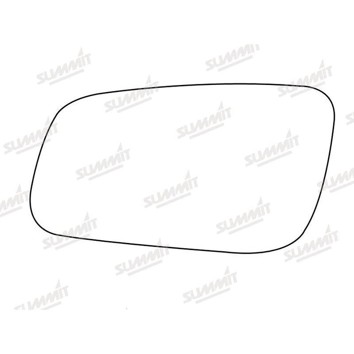 Summit Stick-On Anti Dazzle Mirror Glass fits Audi A3, A4 A6 LHS - Summit Shop