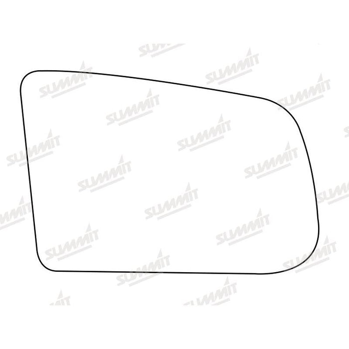Summit Stick-On Standard Mirror Glass fits Mazda 121 RHS - Summit Shop