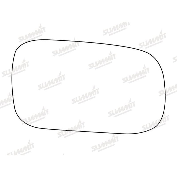 Summit Stick-On Standard Mirror Glass fits Subaru Legacy RHS - Summit Shop