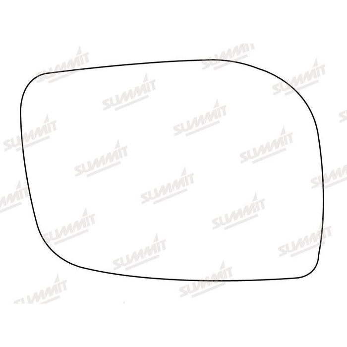 Summit Stick-On Standard Mirror Glass fits Range Rover RHS - Summit Shop