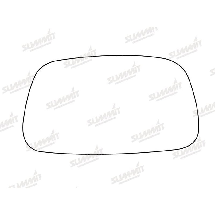 Summit Stick-On Standard Mirror Glass fits Volvo 440, 460 480 91 on RHS - Summit Shop