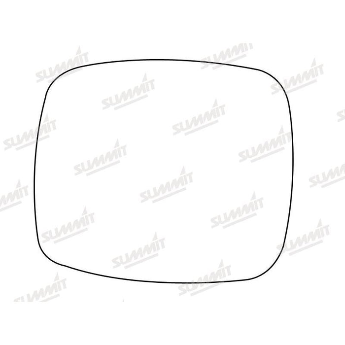 Summit Stick-On Commercial Mirror Glass fits Vauxhall Combo to 01 LHS RHS - Summit Shop