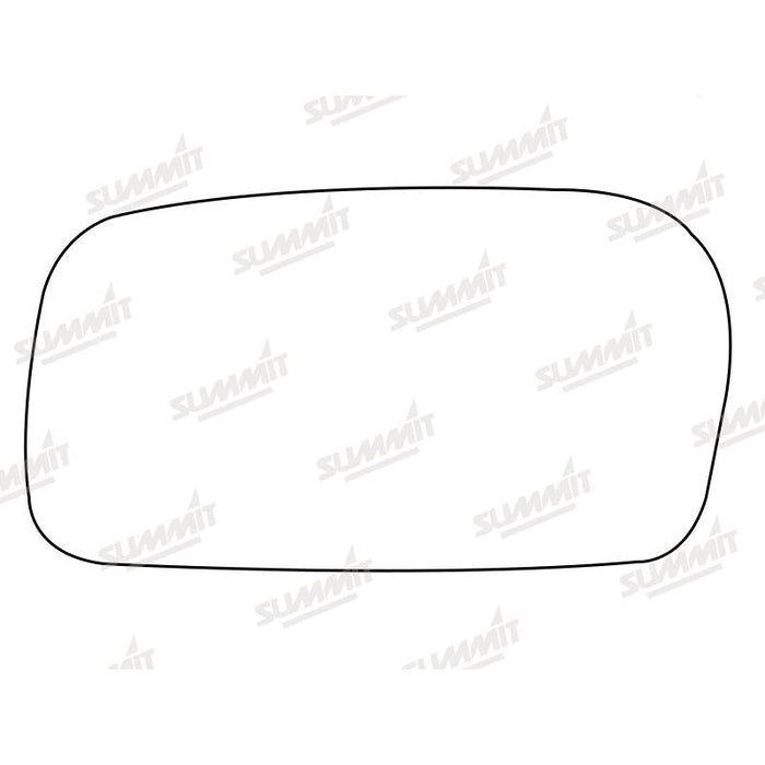 Summit Stick-On Anti Dazzle Mirror Glass fits Audi 100 91 on LHS - Summit Shop