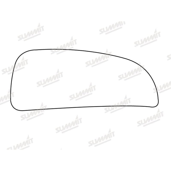 Summit Non-Heated Base Plate With Lower Blind-Spot Mirror Glass fits Fiat Ducato, Peugeot Boxer 06 on LHS - Summit Shop