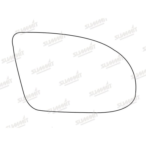 Summit Stick-On Standard Mirror Glass fits Vauxhall Tigra RHS - Summit Shop
