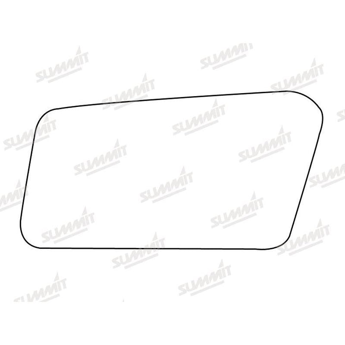 Summit Stick-On Standard Mirror Glass fits Toyota Carina LHS - Summit Shop