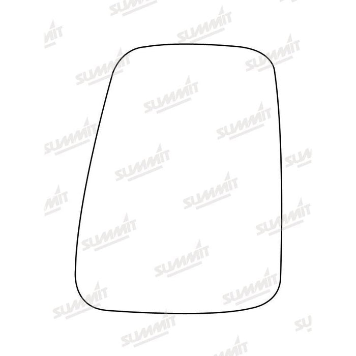 Summit Stick-On Commercial Mirror Glass fits Renault Extra 92 to 00 RHS - Summit Shop