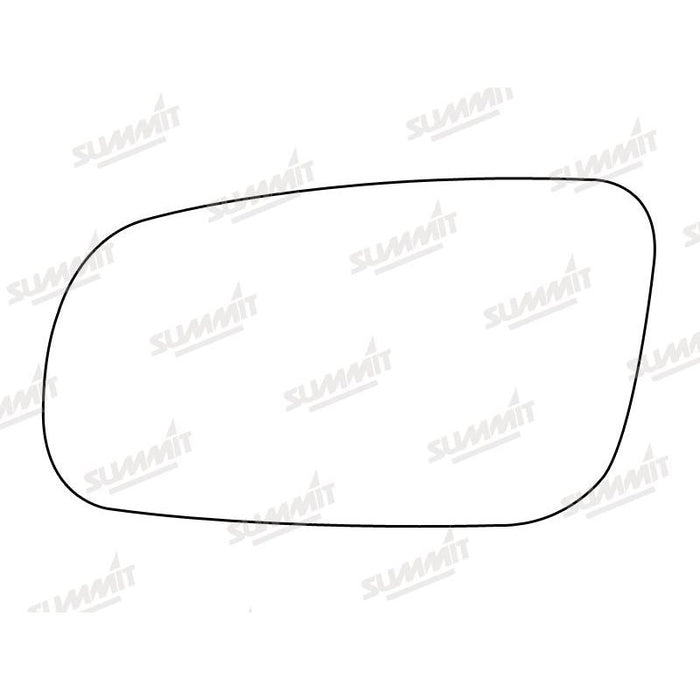 Summit Non-Heated Base Plate With Standard Mirror Glass fits VW Golf 03 LHS - Summit Shop
