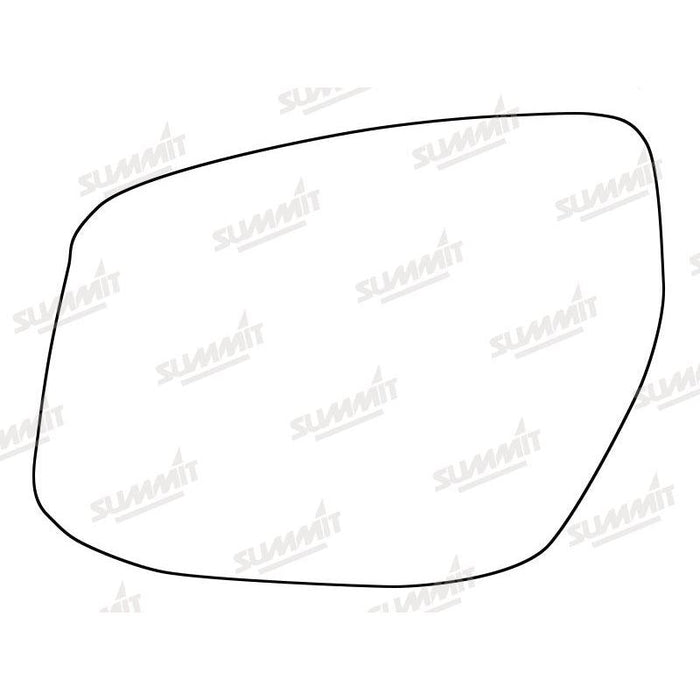Summit Stick-On Standard Mirror Glass fits Nissan Pulsar 14 on RHS - Summit Shop