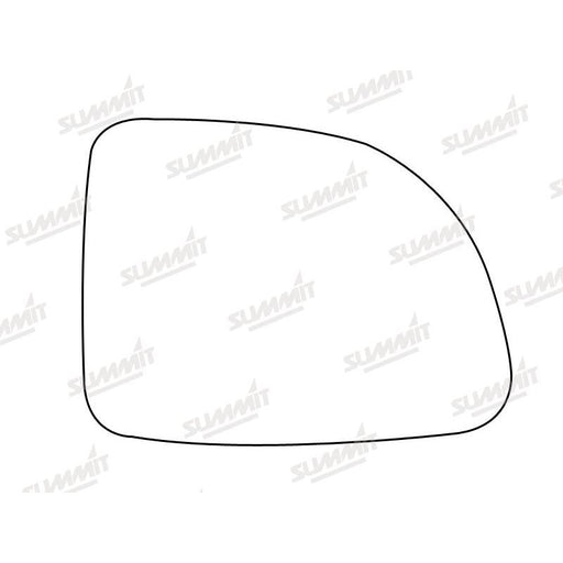 Summit Stick-On Standard Mirror Glass fits Renault Clio RHS - Summit Shop
