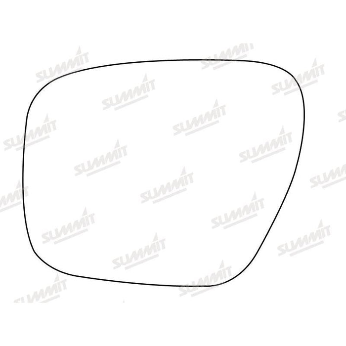 Summit Stick-On Standard Mirror Glass fits Mazda 5 05 on LHS - Summit Shop