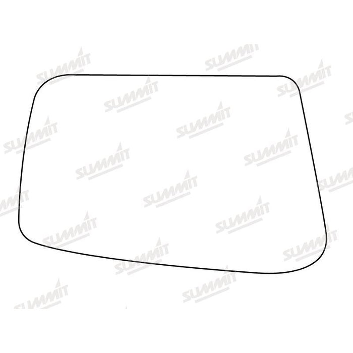 Summit Stick-On Standard Mirror Glass fits Peugeot 205 RHS - Summit Shop