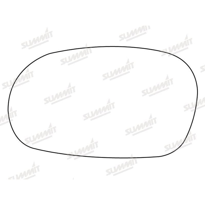 Summit Stick-On Standard Mirror Glass fits Daewoo Lanos LHS - Summit Shop