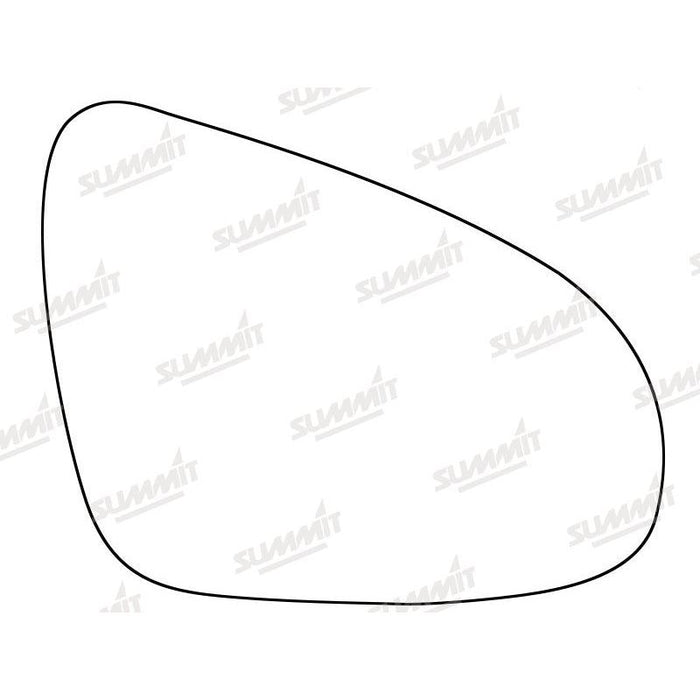 Summit Heated Base Plate With Standard Mirror Glass fits Toyota Yaris 11 on RHS - Summit Shop
