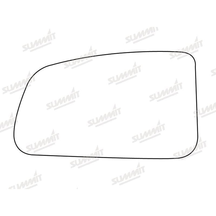 Summit Stick-On Standard Mirror Glass fits Kia Rio Wagon 05 on LHS - Summit Shop