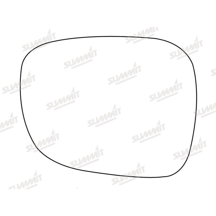 Summit Stick-On Aspheric Mirror Glass fits BMW X1 X3 10 on LHS - Summit Shop