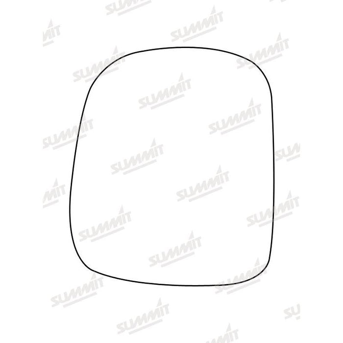 Summit Stick-On Standard Mirror Glass fits Nissan Serena RHS - Summit Shop