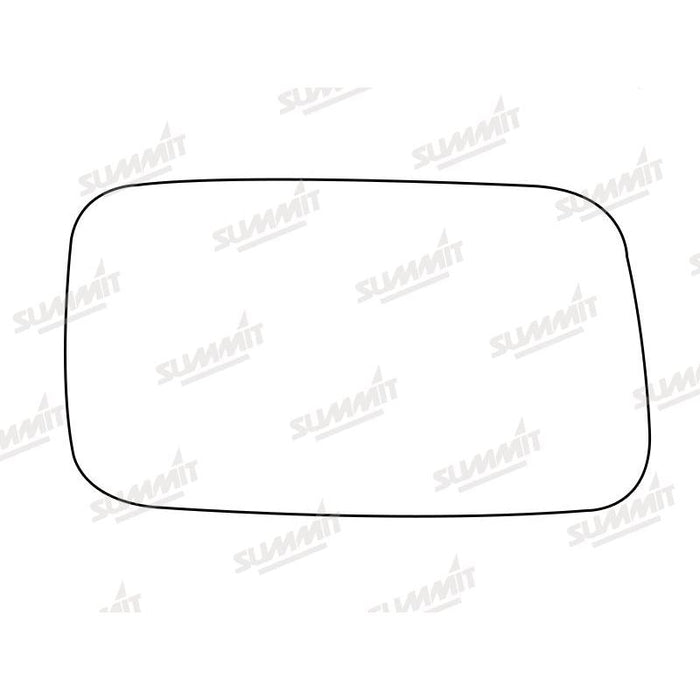 Summit Stick-On Standard Mirror Glass fits Fiat Cinquecento RHS - Summit Shop