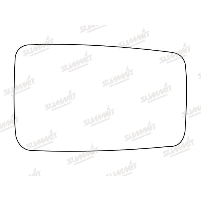 Summit Stick-On Standard Mirror Glass fits Hyundai Pony RHS - Summit Shop