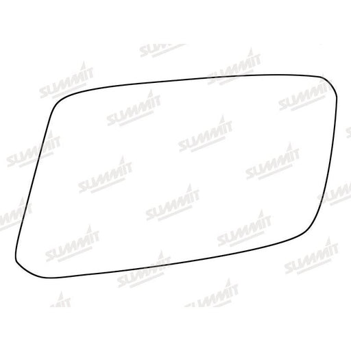 Summit Stick-On Standard Mirror Glass fits Volvo 440 460 LHS - Summit Shop