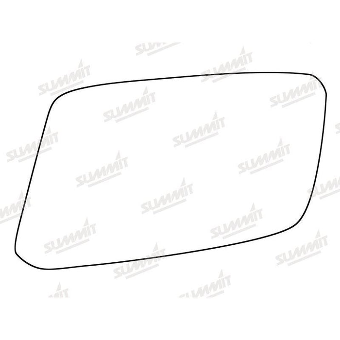 Summit Stick-On Standard Mirror Glass fits Volvo 440 460 LHS - Summit Shop
