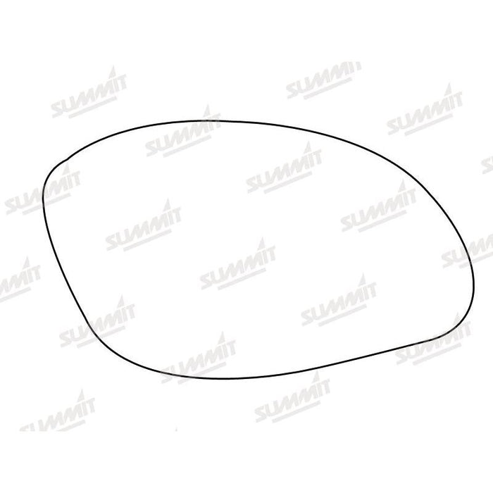 Summit Stick-On Standard Mirror Glass fits Vauxhall Vectra 99 to 02 RHS - Summit Shop