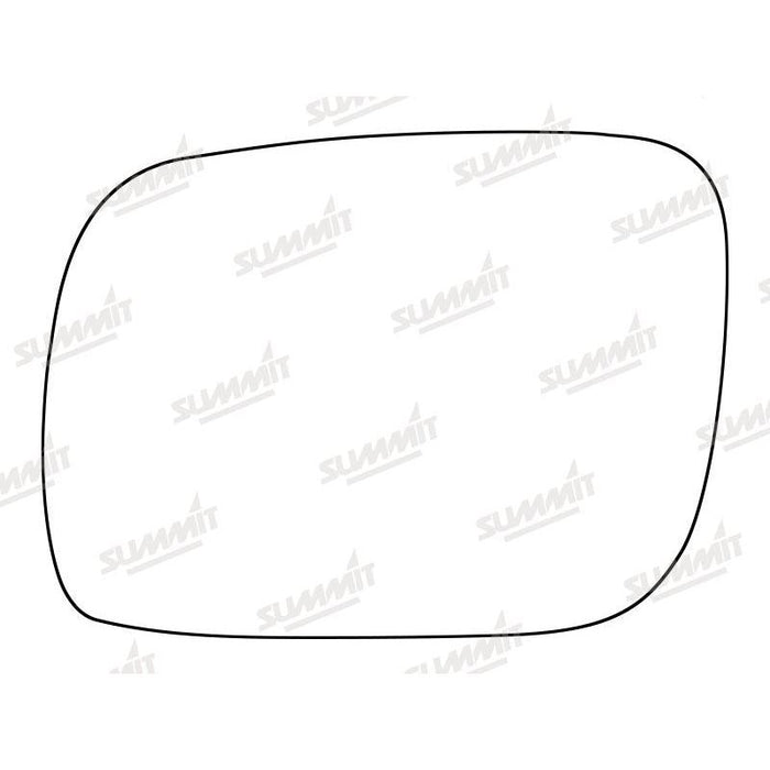 Summit Stick-On Standard Mirror Glass fits VW Touareg 02 to 06 LHS - Summit Shop