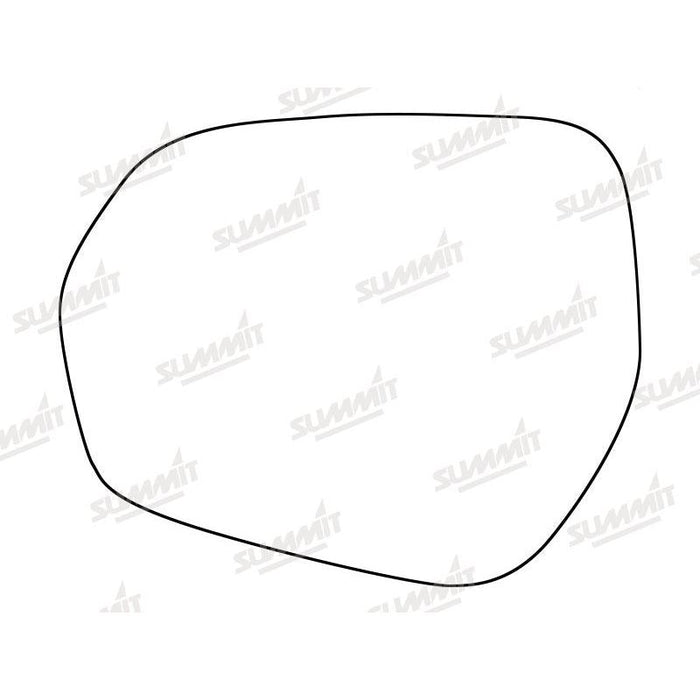 Summit Heated Base Plate With Standard Mirror Glass fits Ford Fiesta 17 on LHS - Summit Shop