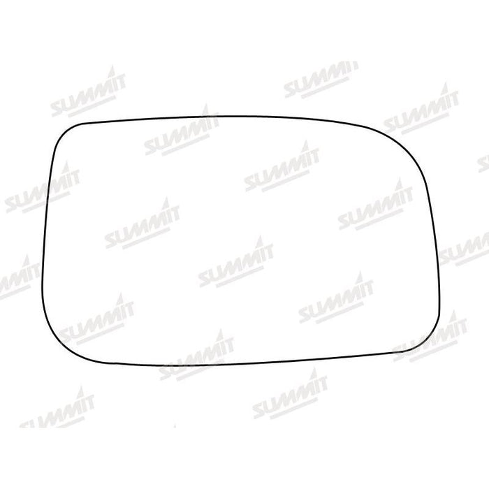 Summit Heated Backing Plate with Standard Glass fits Toyota Corolla 01 On RHS - Summit Shop