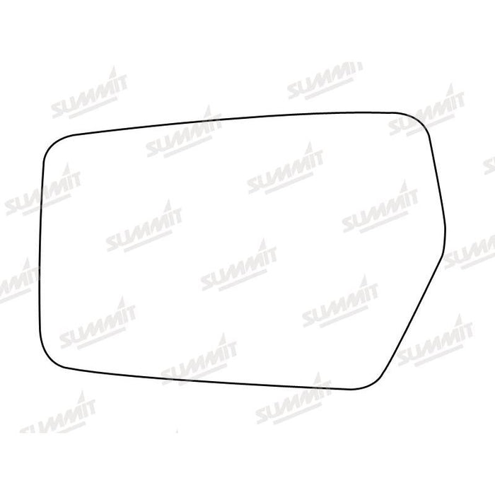Summit Stick-On Standard Mirror Glass fits Skoda Favourit RHS - Summit Shop