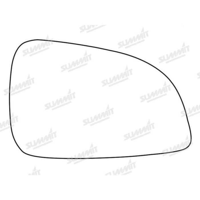 Summit Heated Backing Plate with Standard Glass fits Vauxhall Astra 09-11 RHS - Summit Shop