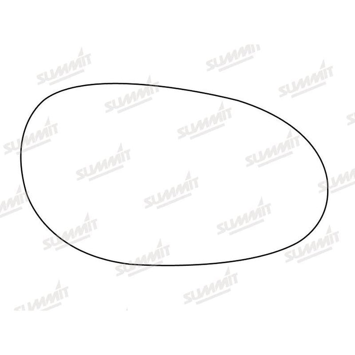 Summit Stick-On Aspheric Mirror Glass fits MCC Smart Car LHS - Summit Shop