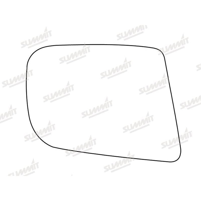 Summit Stick-On Standard Mirror Glass fits Vauxhall Carlton RHS - Summit Shop