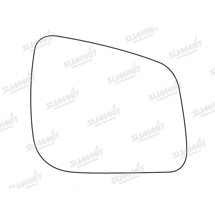 Summit Stick-On Aspheric Mirror Glass fits Mercedes A B Class 09 on RHS - Summit Shop