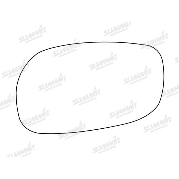 Summit Stick-On Standard Mirror Glass fits Lexus 300 LHS - Summit Shop