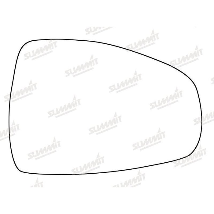 Summit Stick-On Aspheric Mirror Glass fits Audi A6 12 on RHS - Summit Shop