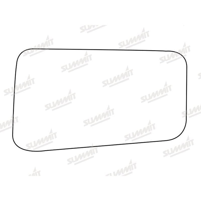 Summit Stick-On Anti Dazzle Mirror Glass fits Vauxhall Cavalier LHS - Summit Shop