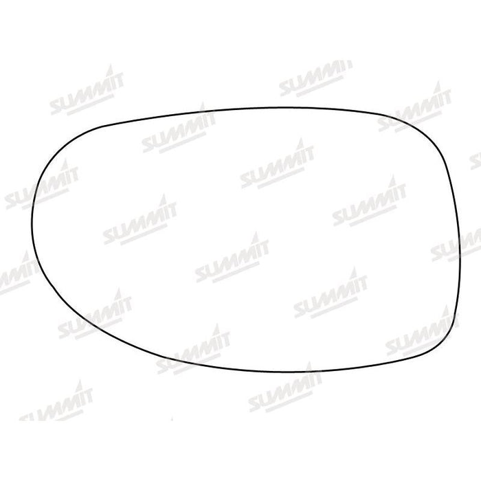 Summit Heated Base Plate With Blind Spot Mirror Glass fits Citroen C5 RHS - Summit Shop