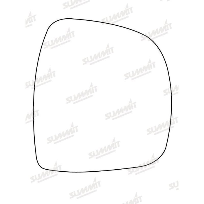 Summit Stick-On Commercial Mirror Glass fits Mercedes Vito RHS - Summit Shop