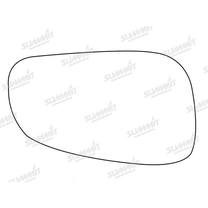 Summit Stick-On Aspheric Mirror Glass fits Volvo S60 V70 00 on RHS - Summit Shop