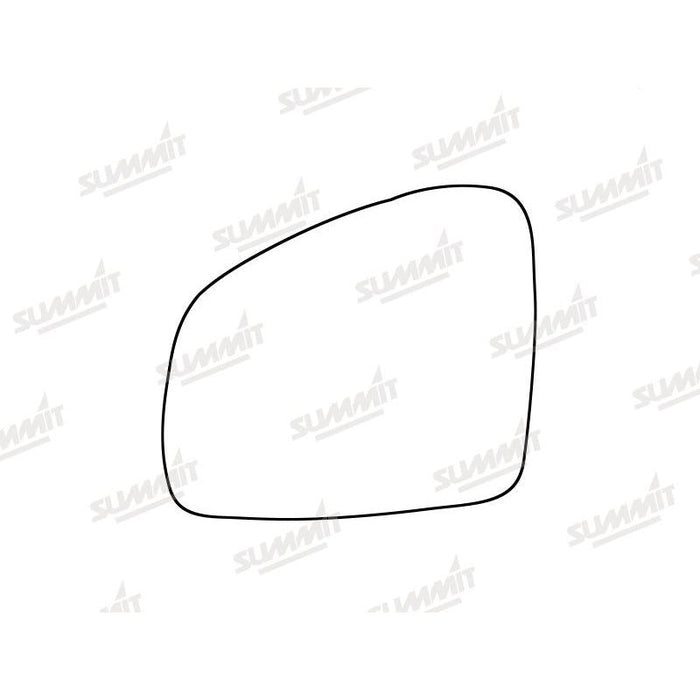 Summit Stick-On Standard Mirror Glass fits Renault Twingo 14 on LHS - Summit Shop