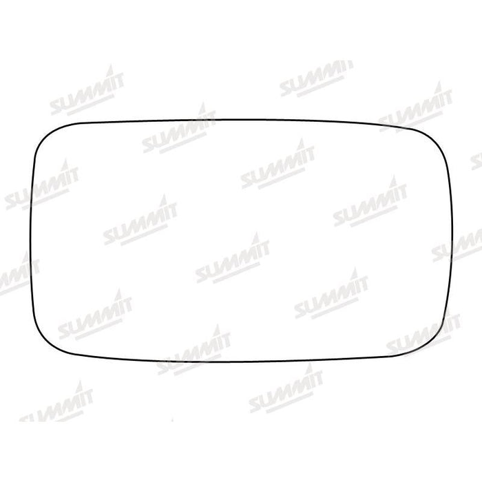 Summit Stick-On Anti Dazzle Mirror Glass fits Ford Fiesta LHS RHS - Summit Shop