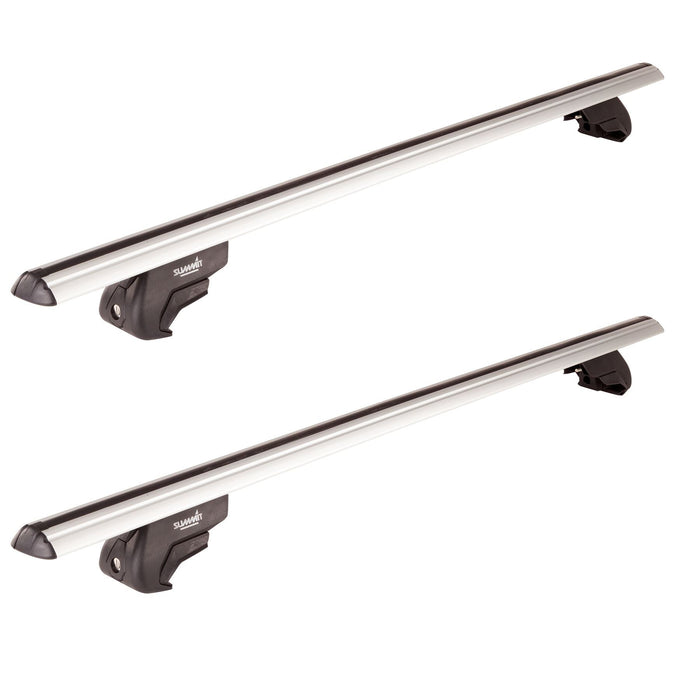 Roof Tent Bars Aluminium Roof Bars fits Daewoo Matiz MK1 1998-2005 Hatchback 5-dr with Raised Rails - Summit Shop