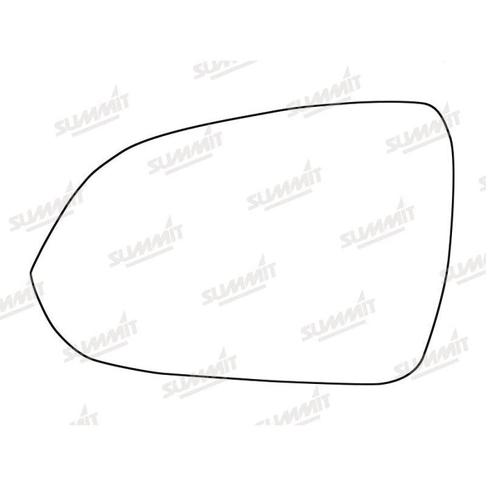 Summit Stick-On Standard Mirror Glass fits Kia Rio 17 on LHS - Summit Shop