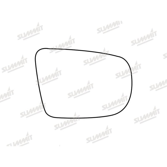 Summit Stick-On Standard Mirror Glass fits Subaru Legacy 03 to 09 RHS - Summit Shop