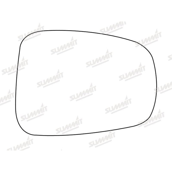 Summit Stick-On Aspheric Mirror Glass fits Citroen C8, Fiat Ulysee, Lancia Phedra Peug 807 RHS - Summit Shop