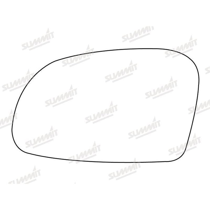 Summit Stick-On Standard Mirror Glass fits Citroen Saxo LHS - Summit Shop